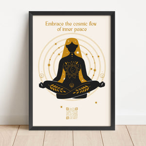 Meditation - Embrace The Cosmic Flow Of Inner Peace thumbnail-image-1